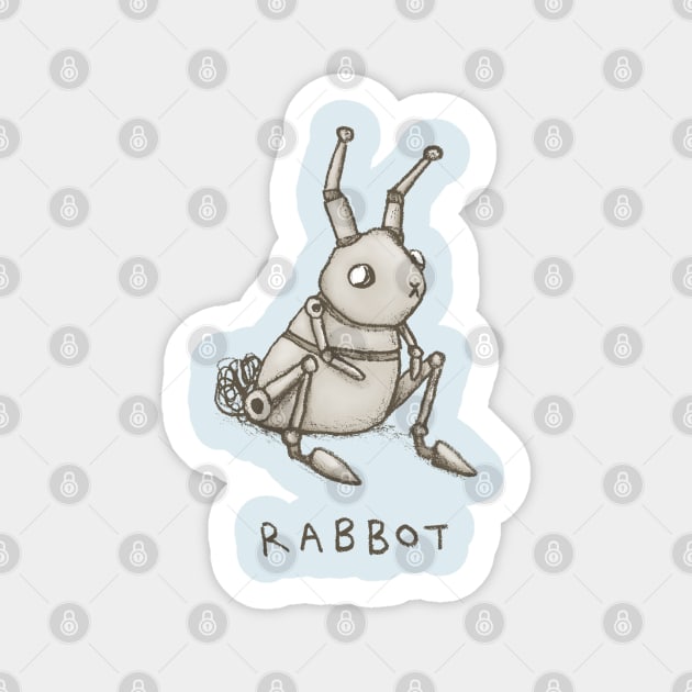 Rabbot Sticker by Sophie Corrigan